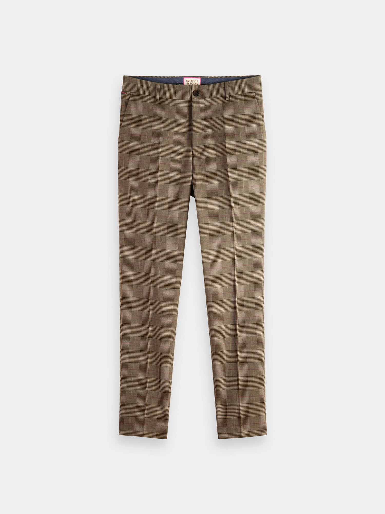 Slim tapered fit check chinos - Scotch & Soda AU