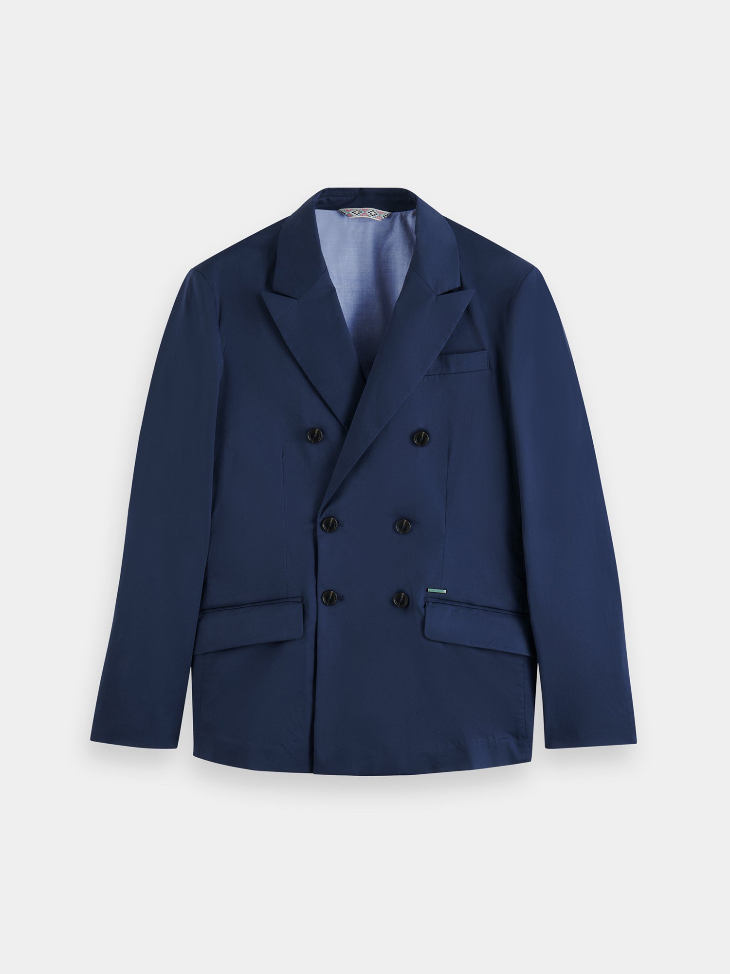 Double-breasted poplin blazer - Scotch & Soda AU
