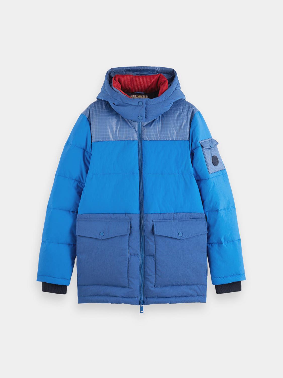 Mid-length puffer jacket - Scotch & Soda AU