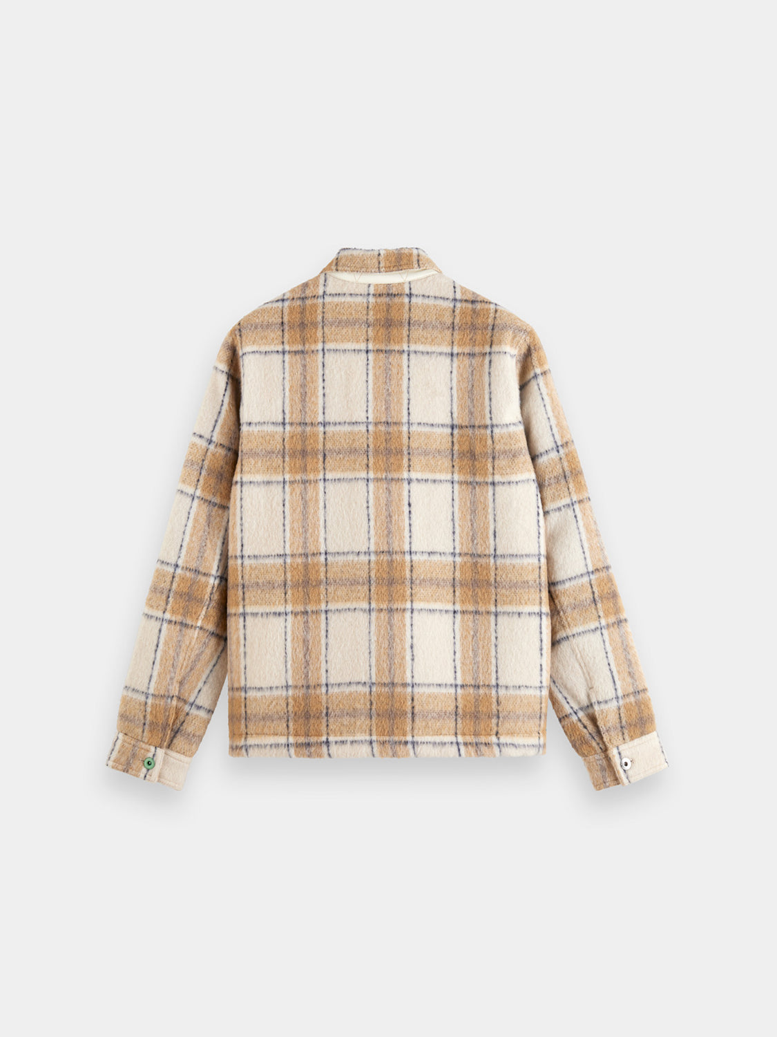 Check zip-through overshirt - Scotch & Soda AU