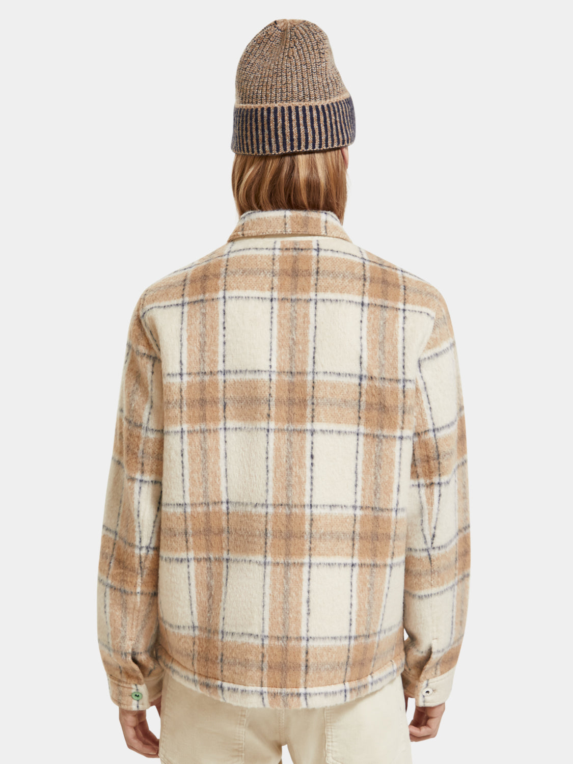 Check zip-through overshirt - Scotch & Soda AU