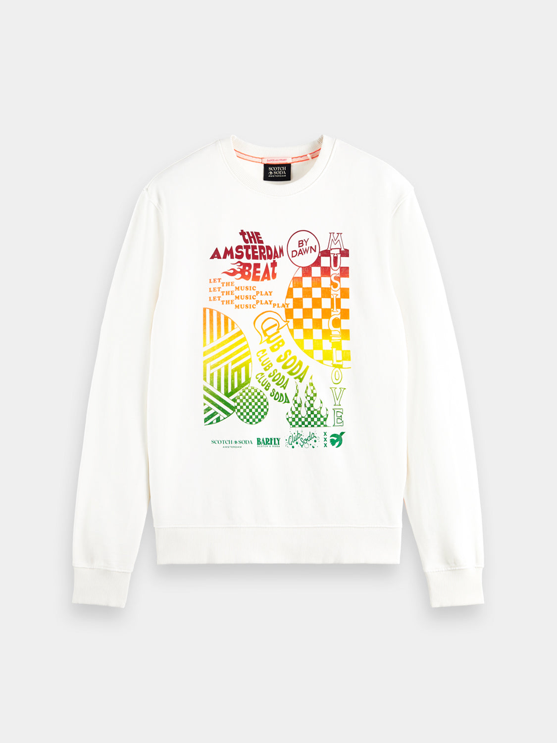 Chest artwork sweatshirt - Scotch & Soda AU
