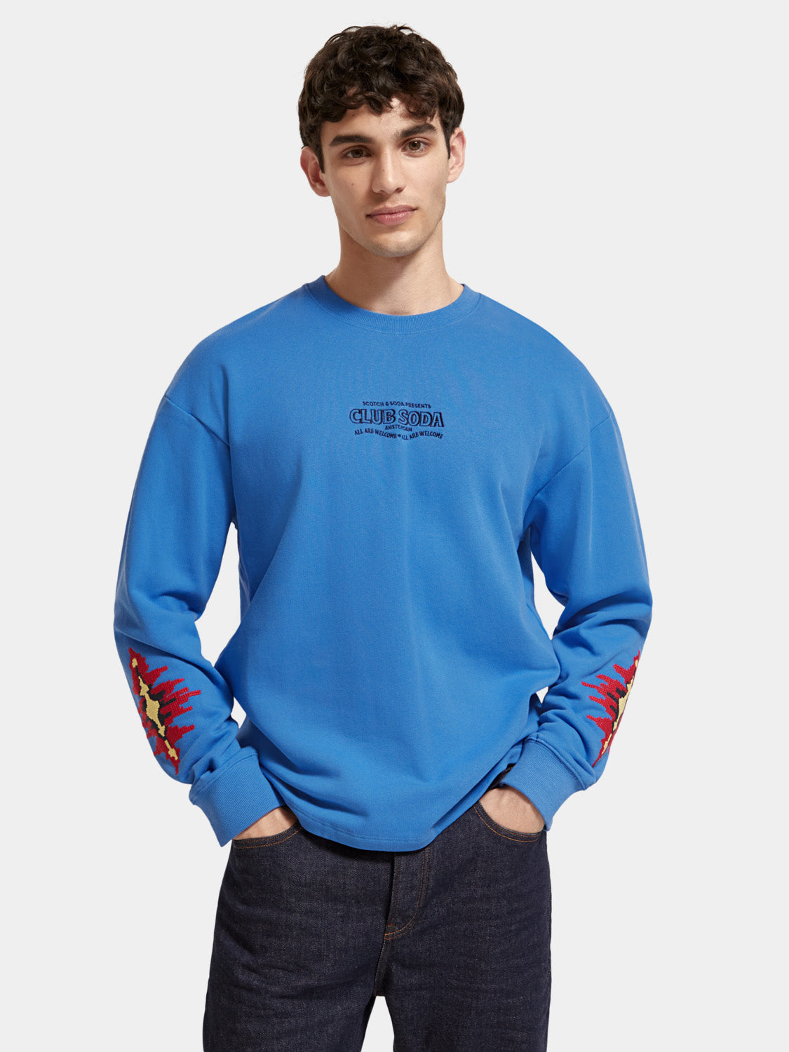 Relaxed-fit sweatshirt - Scotch & Soda AU
