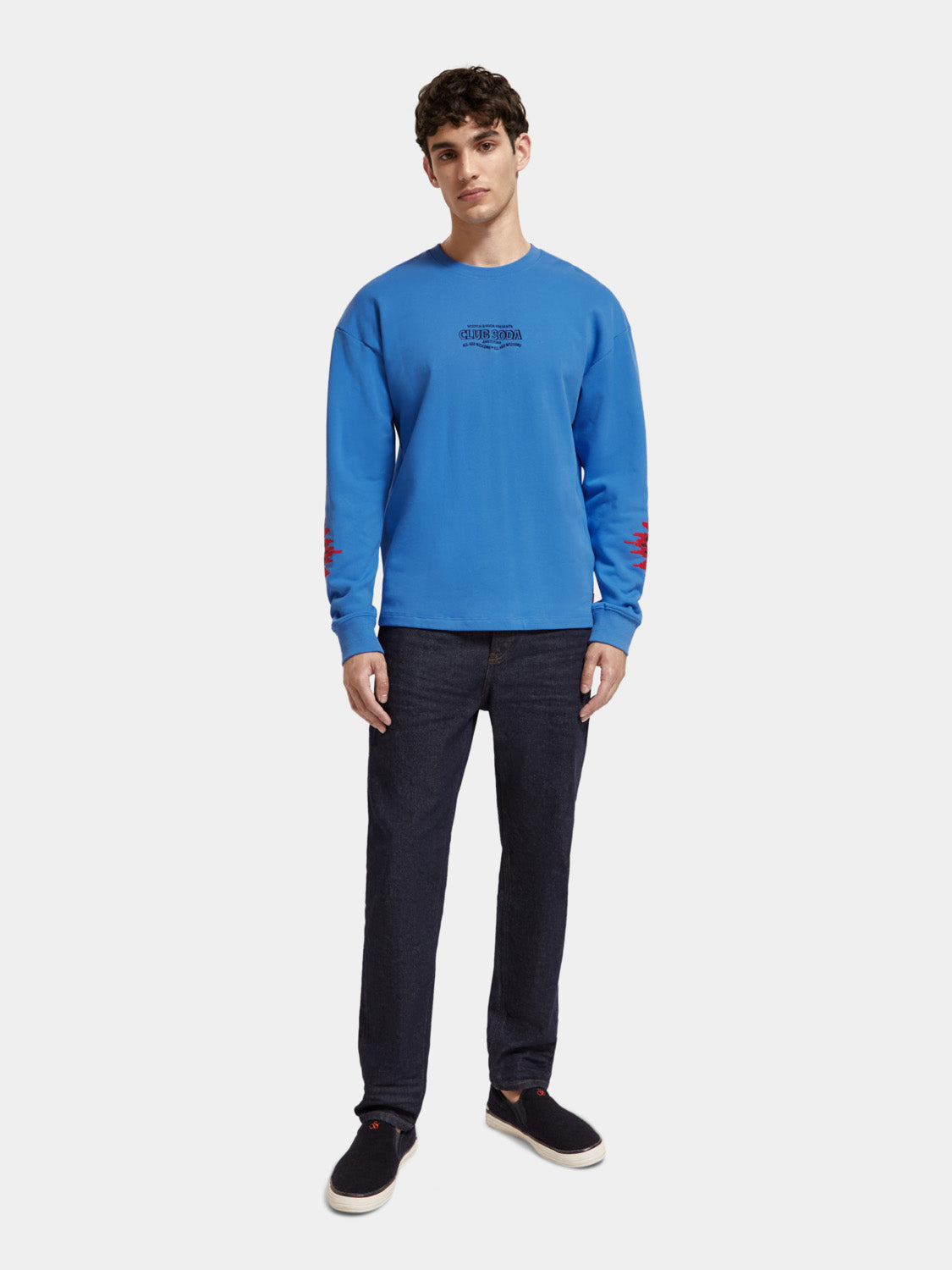 Relaxed-fit sweatshirt - Scotch & Soda AU