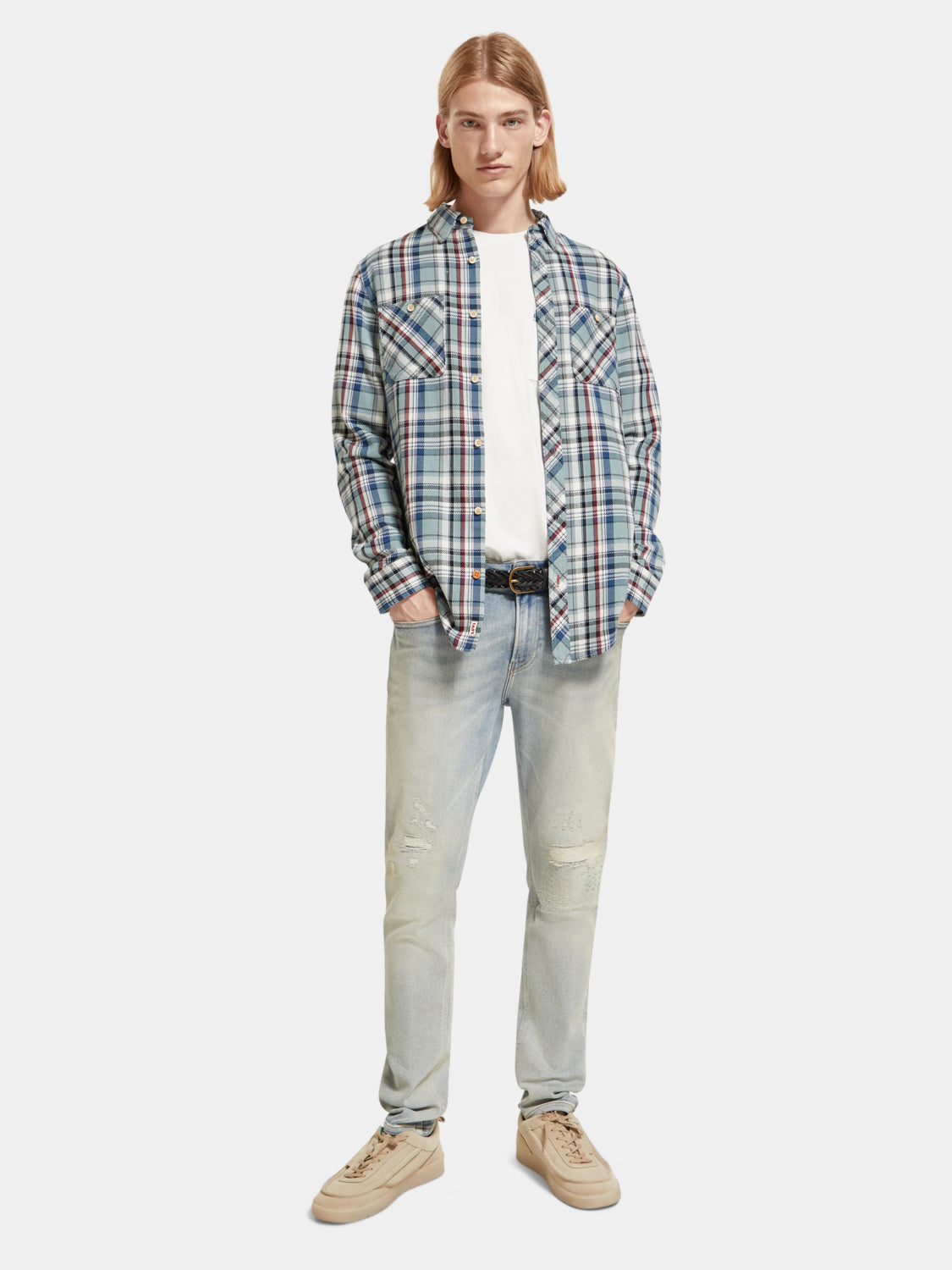 Flannel check shirt - Scotch & Soda AU