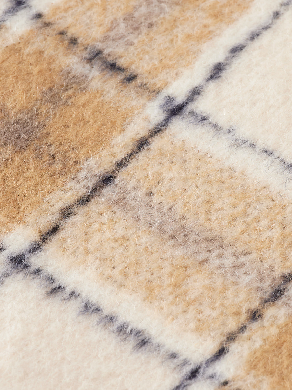 Wool blend zip-thru check gilet - Scotch & Soda AU