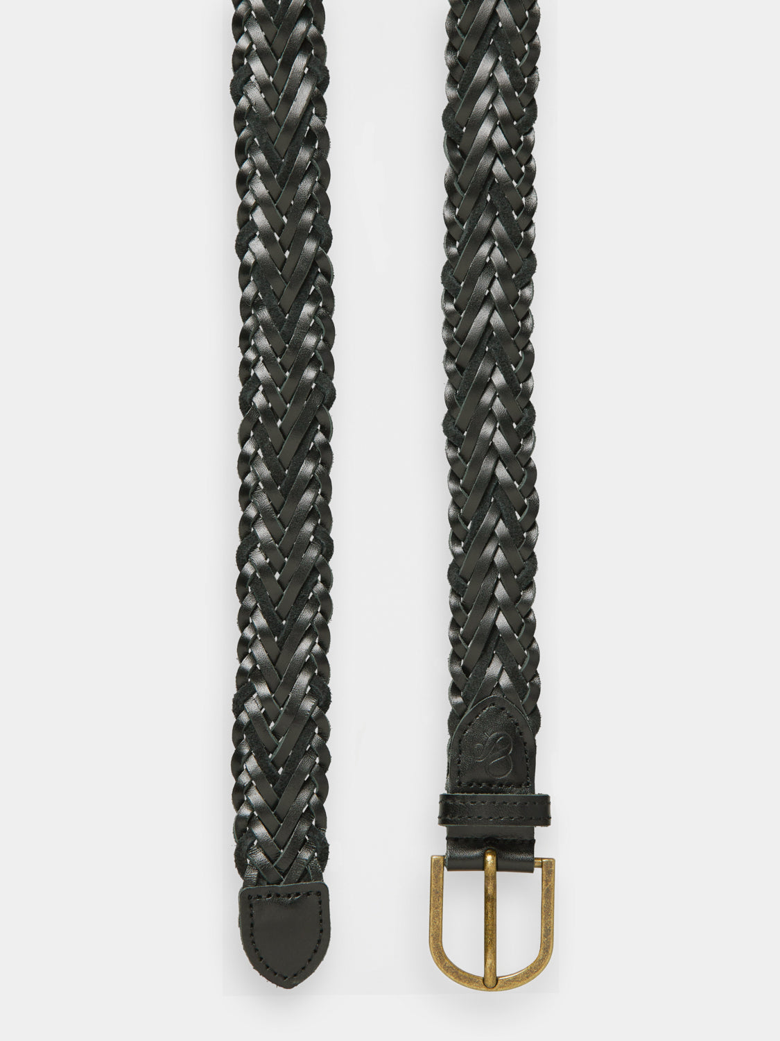 Braided leather belt - Scotch & Soda AU