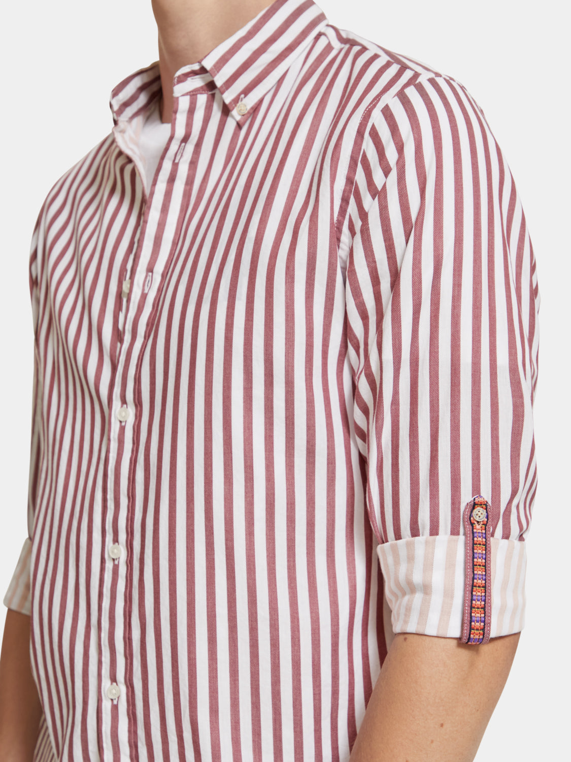 Regular-fit striped shirt - Scotch & Soda AU