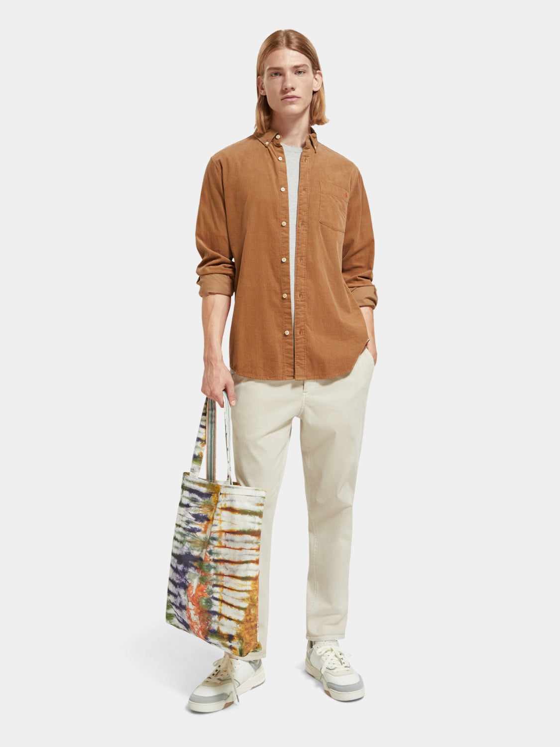 Drift regular tapered-fit twill chino - Scotch & Soda AU