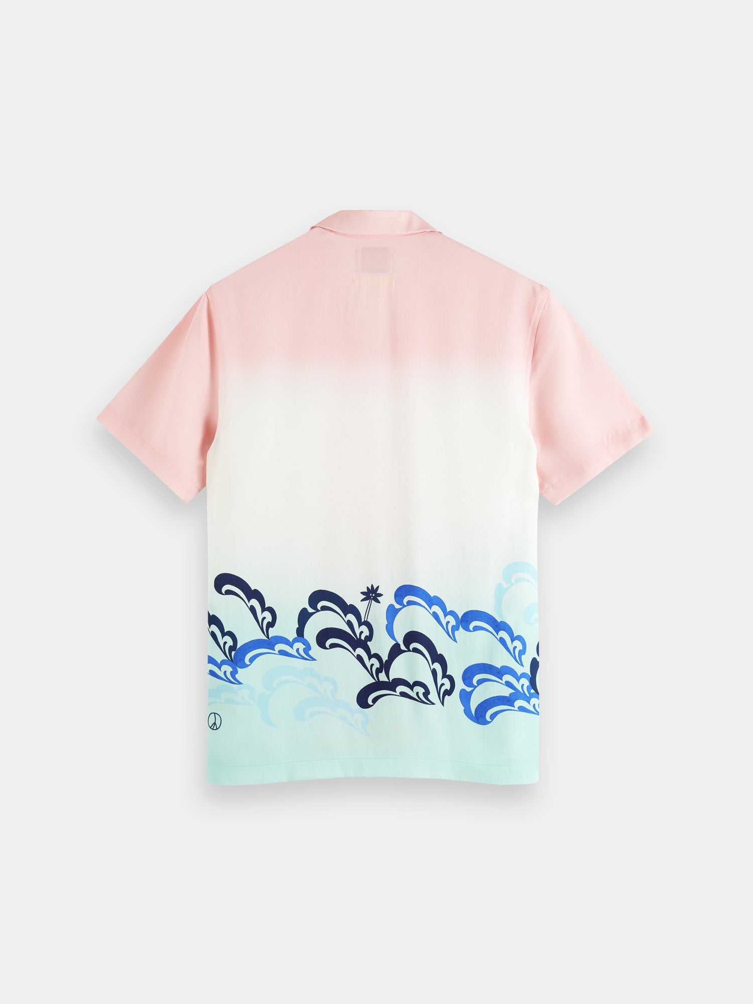 Unisex Born to Love camp shirt - Scotch & Soda AU