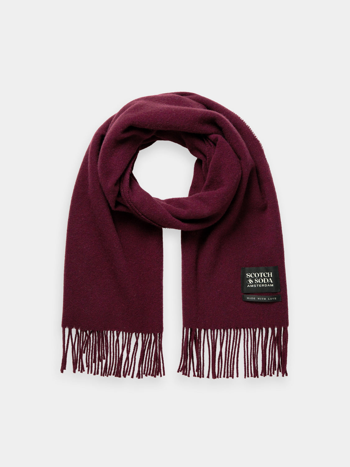 Unisex wool scarf