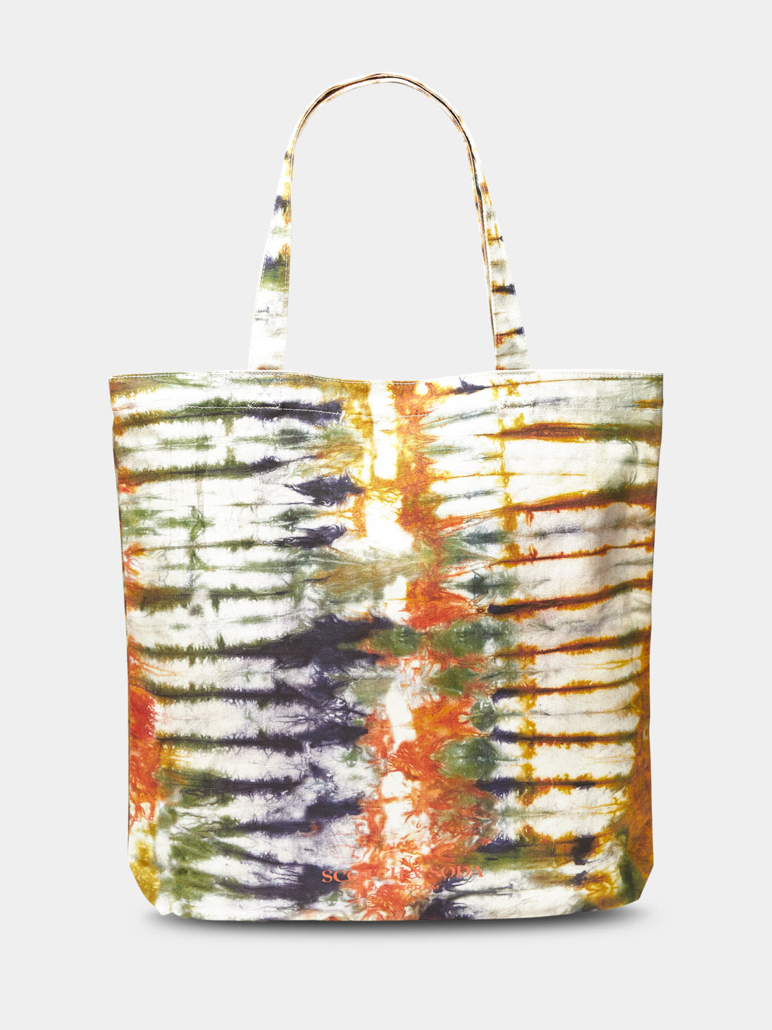 Printed canvas tote bag - Scotch & Soda AU