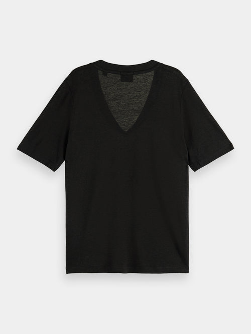 Soft v-neck t-shirt - Scotch & Soda AU
