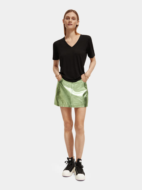 Soft v-neck t-shirt - Scotch & Soda AU