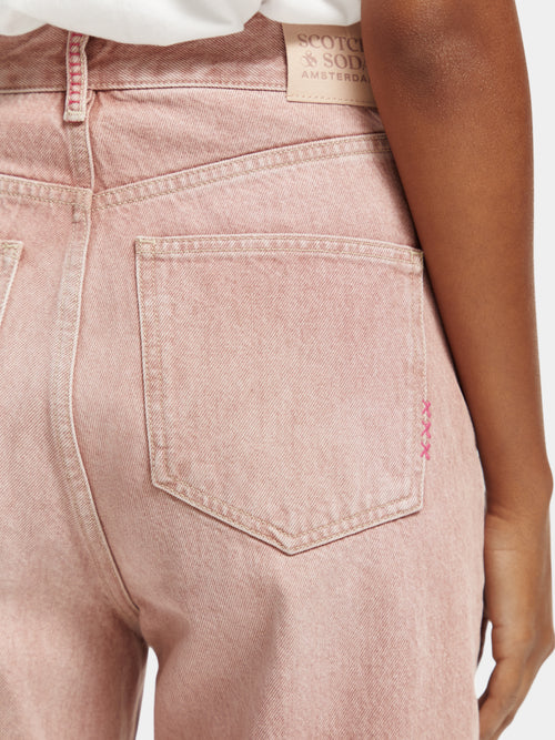 The Tide yarn-dyed balloon fit jeans - Scotch & Soda AU