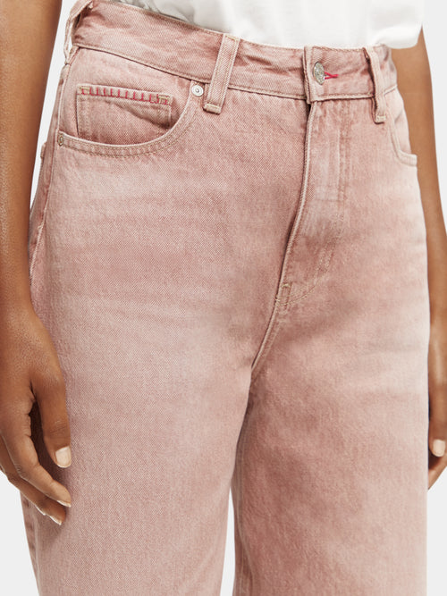 The Tide yarn-dyed balloon fit jeans - Scotch & Soda AU