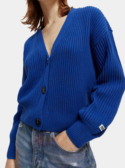 Boxy-fit cardigan - Scotch & Soda AU