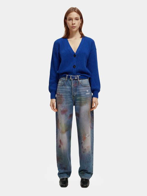 Boxy-fit cardigan - Scotch & Soda AU