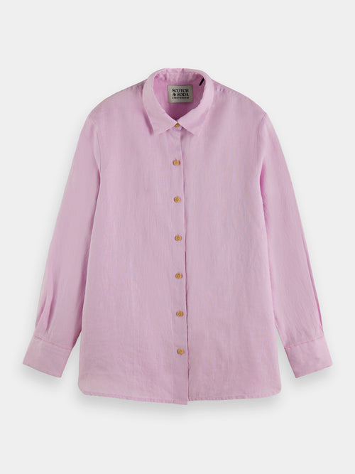 Oversized Linen shirt - Scotch & Soda AU