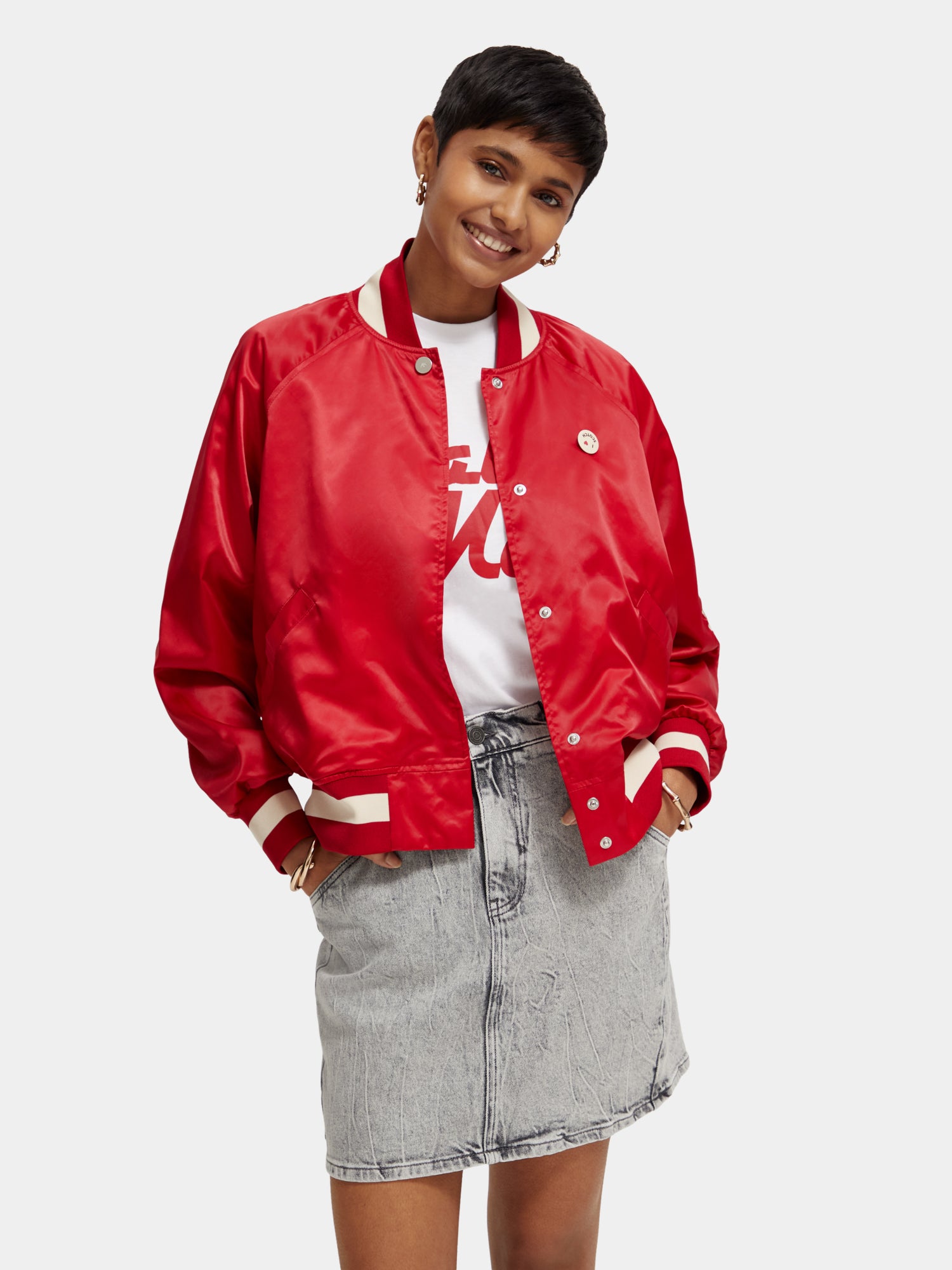 Scotch and soda womens bomber cheap jacket