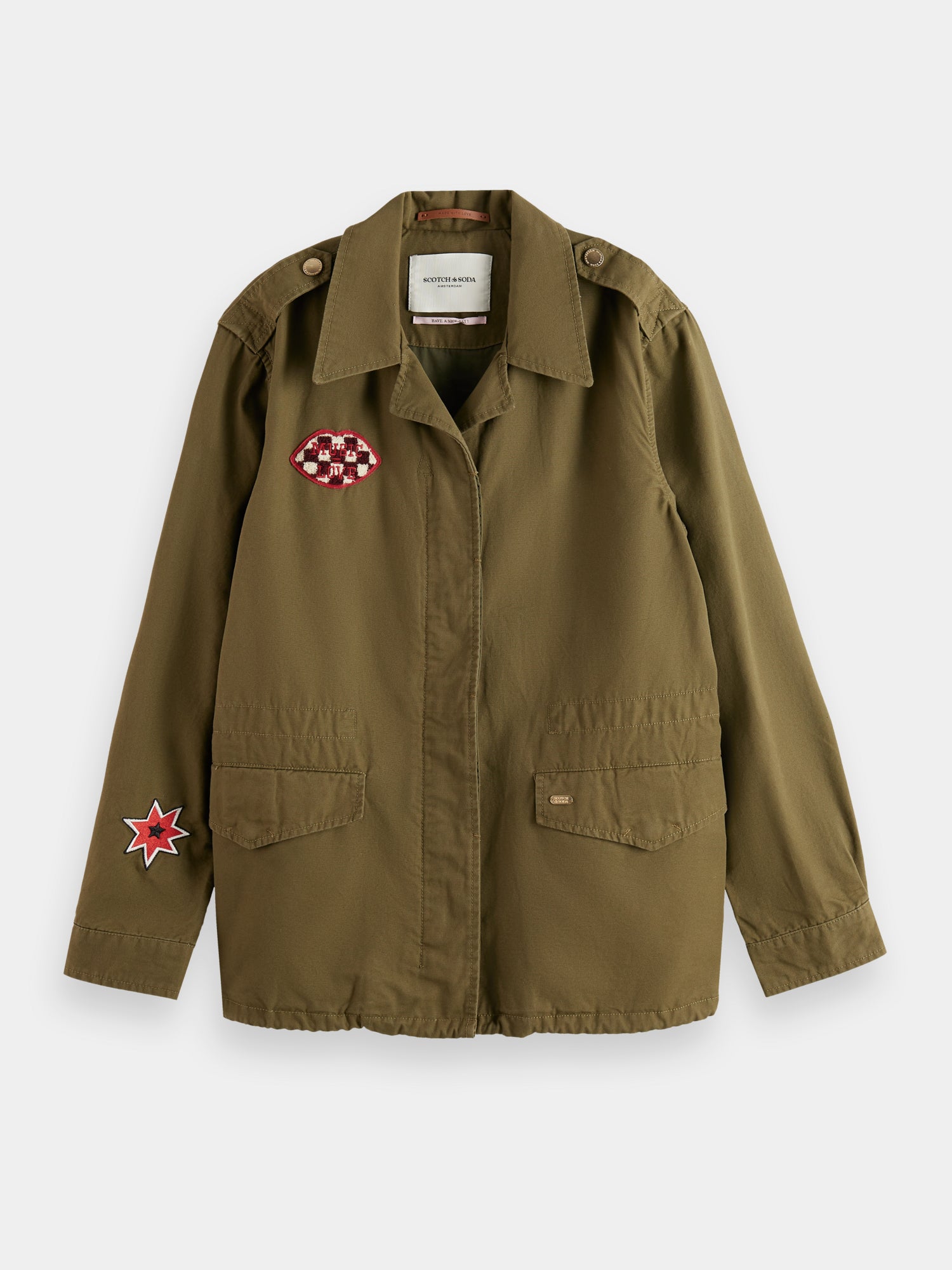 Scotch and 2024 soda military jacket