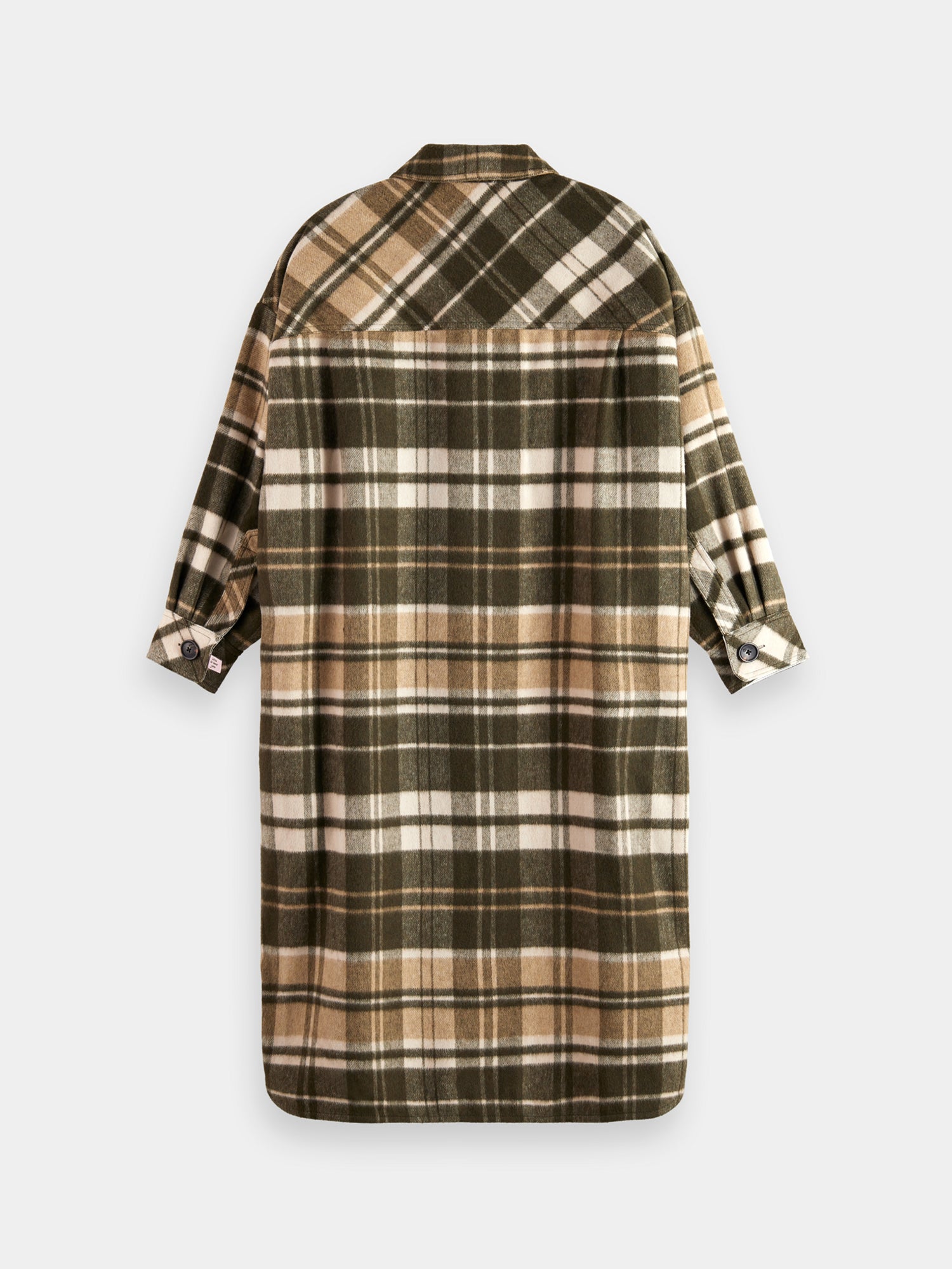 Check wool blend jacket - Scotch & Soda AU