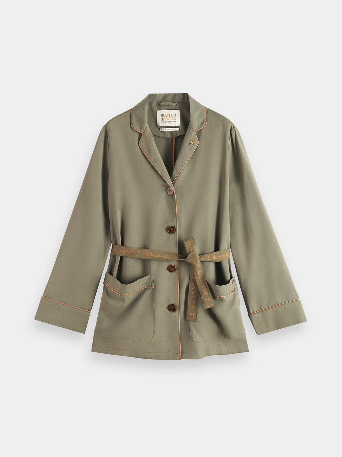 Belted blazer - Scotch & Soda AU