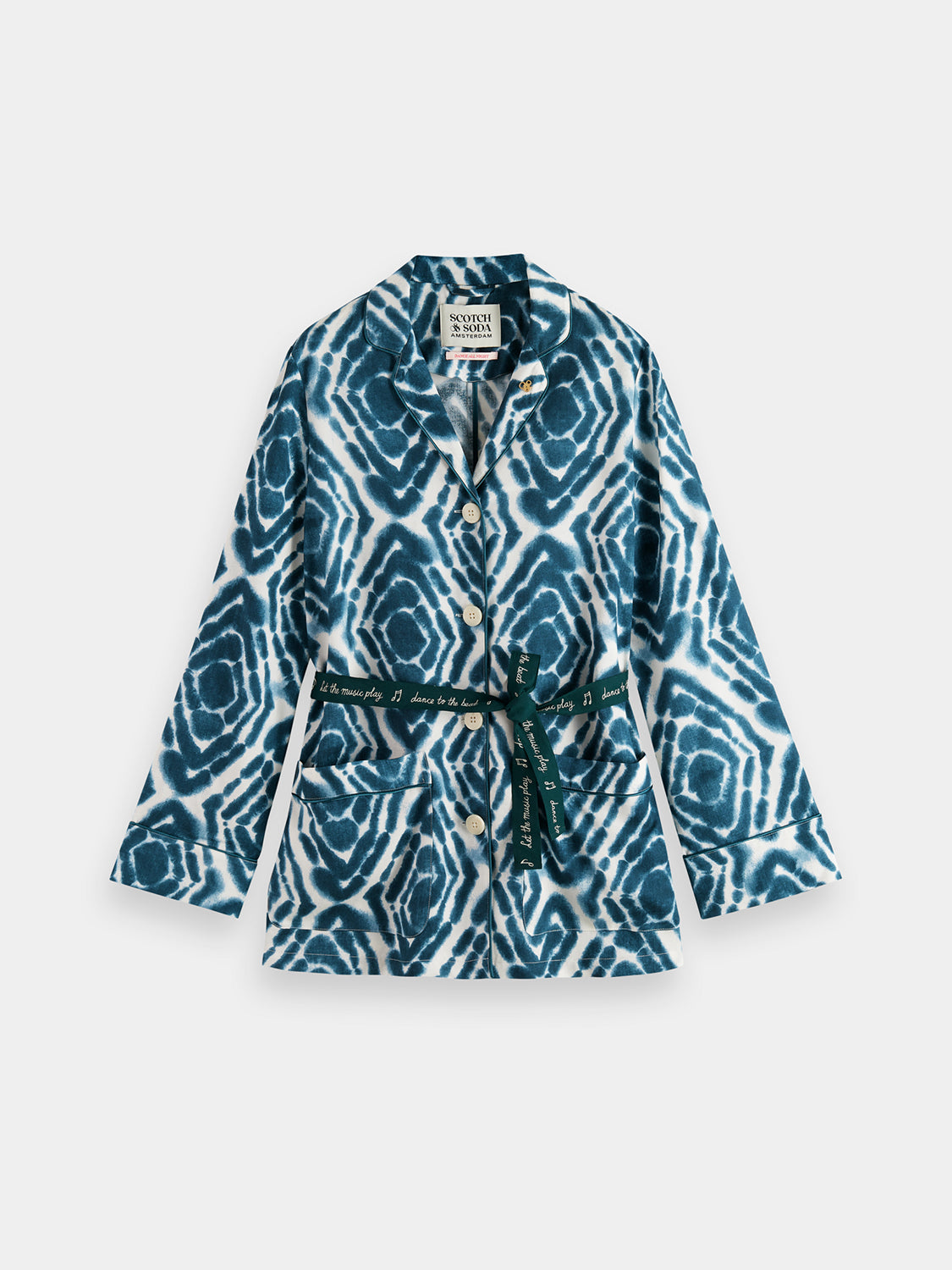 Belted blazer - Scotch & Soda AU