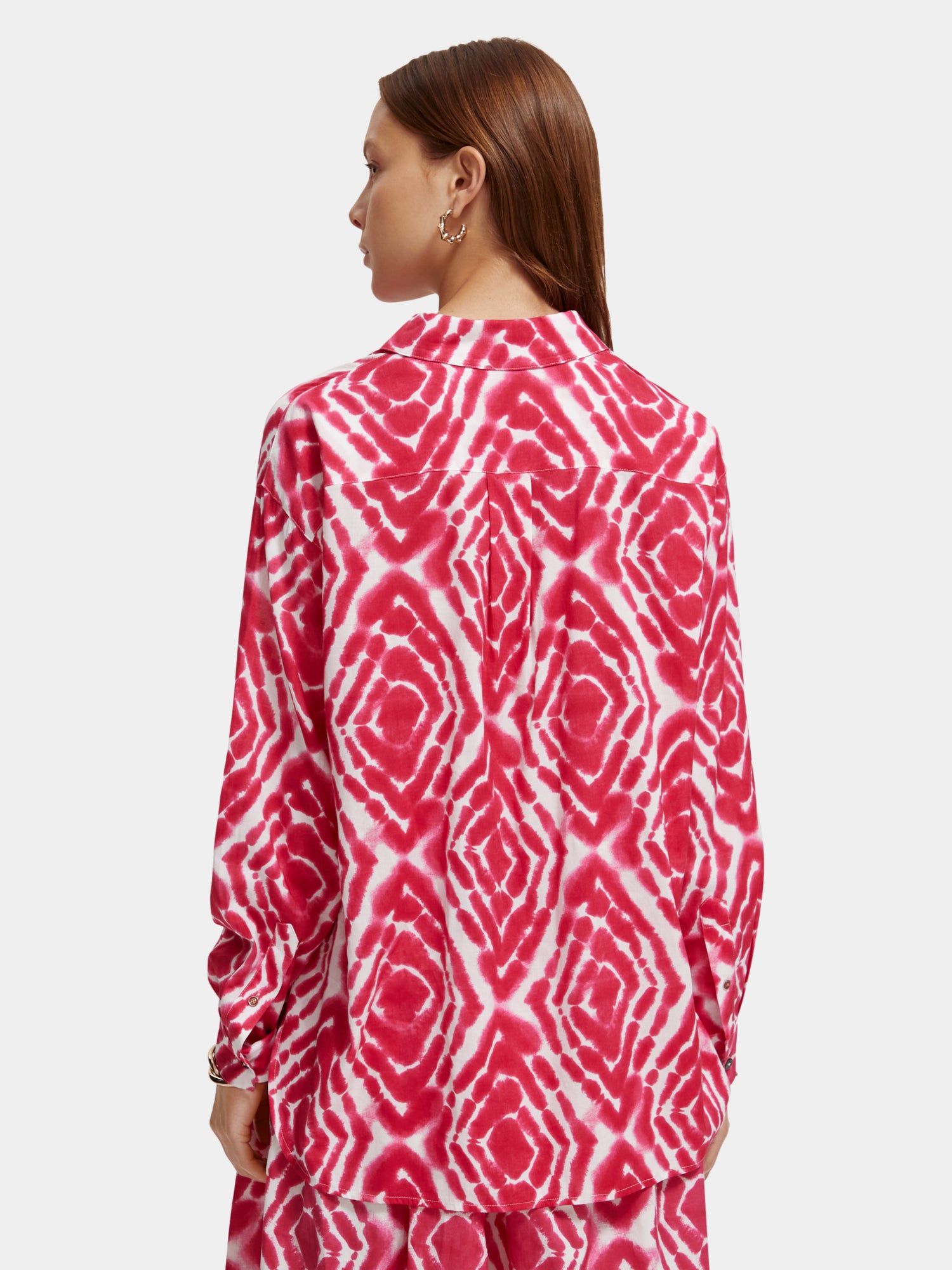 Oversized printed shirt - Scotch & Soda AU