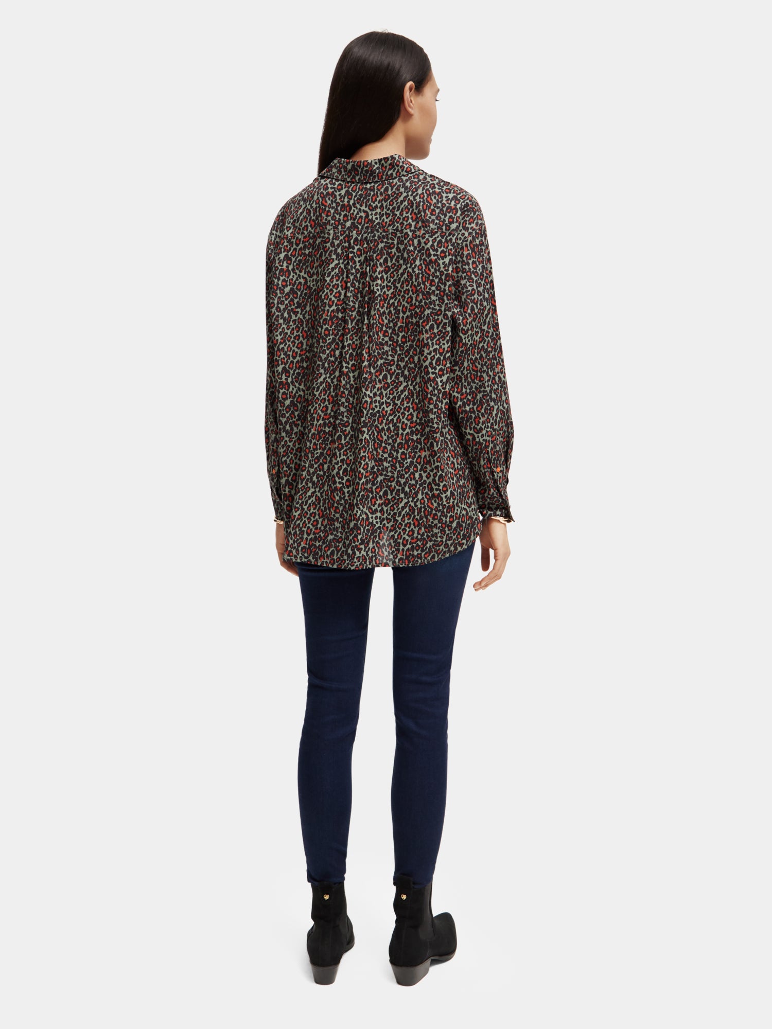 Oversized printed shirt - Scotch & Soda AU