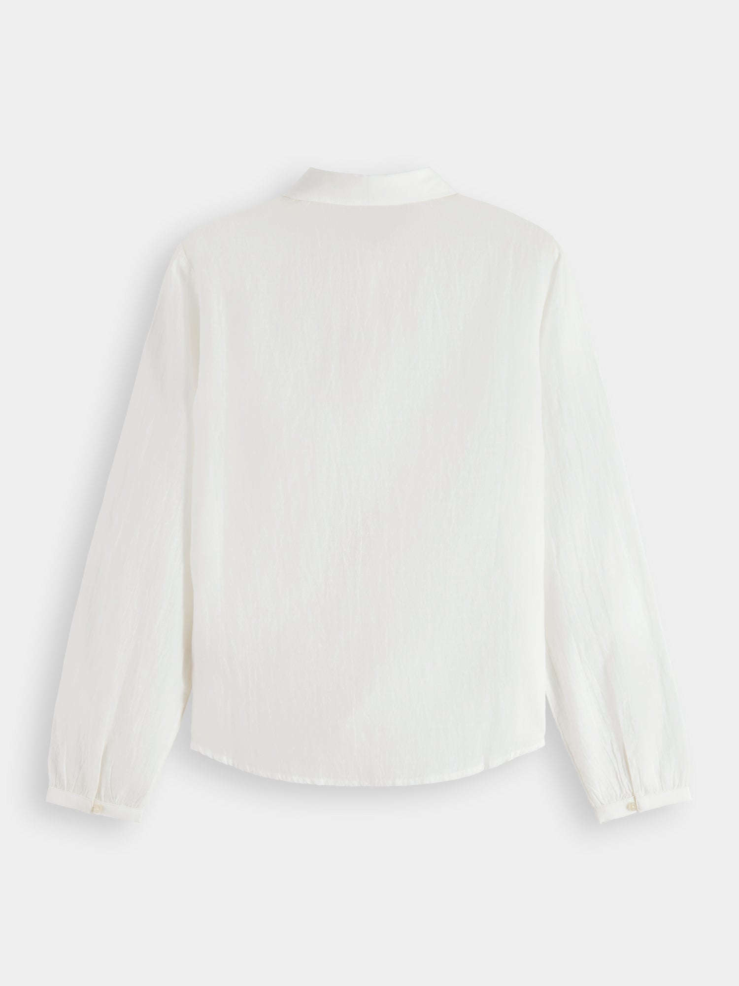 Lightweight pintuck blouse - Scotch & Soda AU