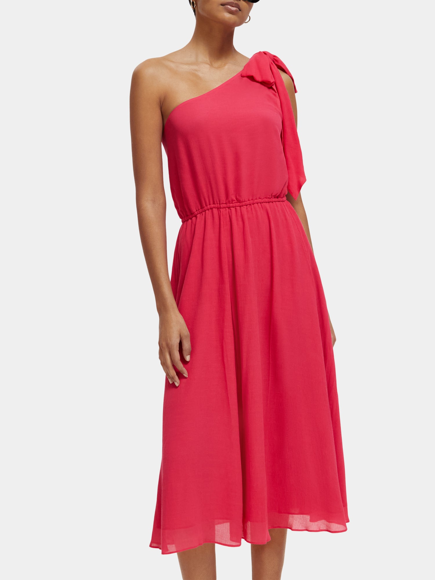 Asymmetric midi dress - Scotch & Soda AU