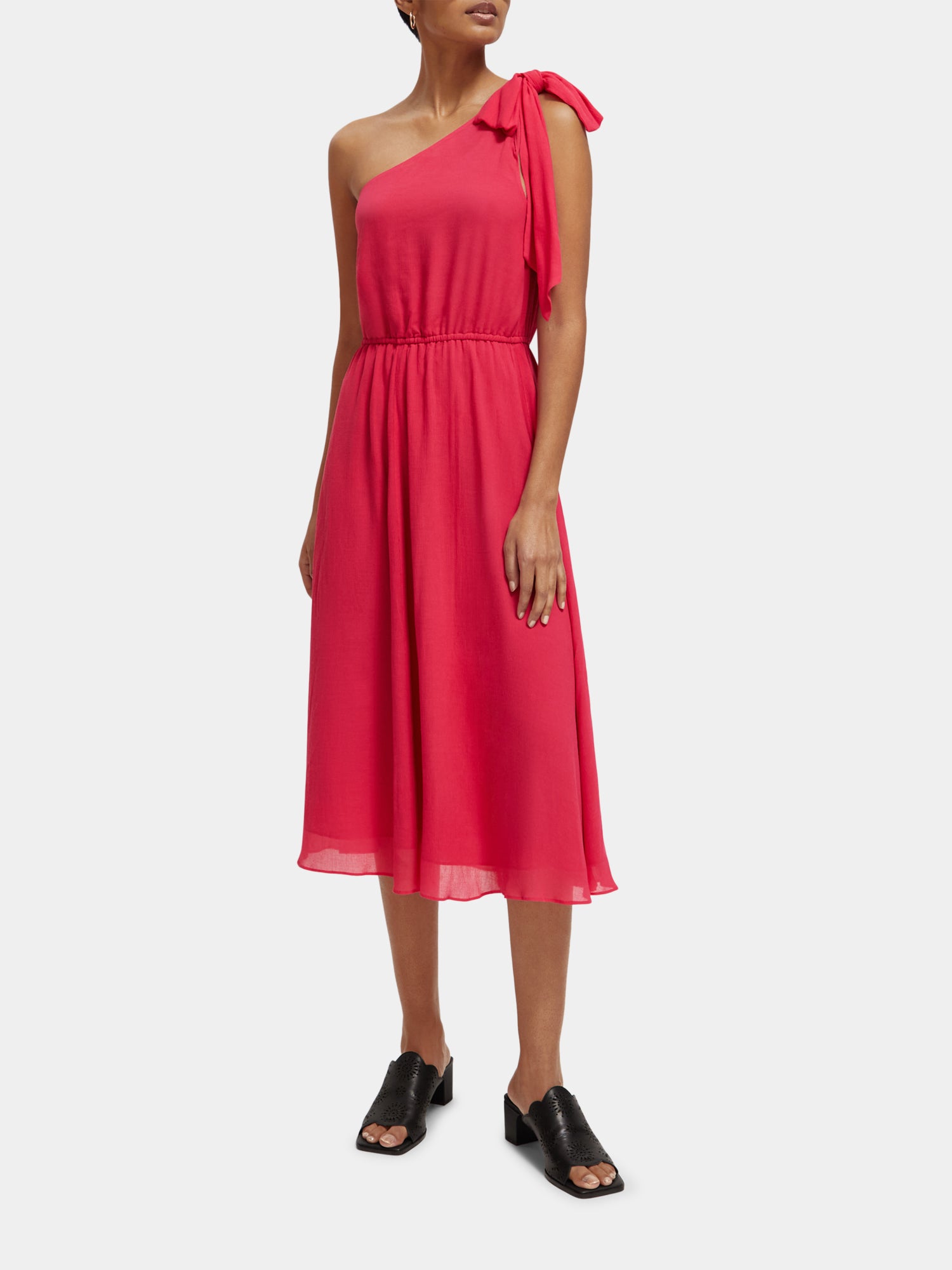 Asymmetric midi dress - Scotch & Soda AU