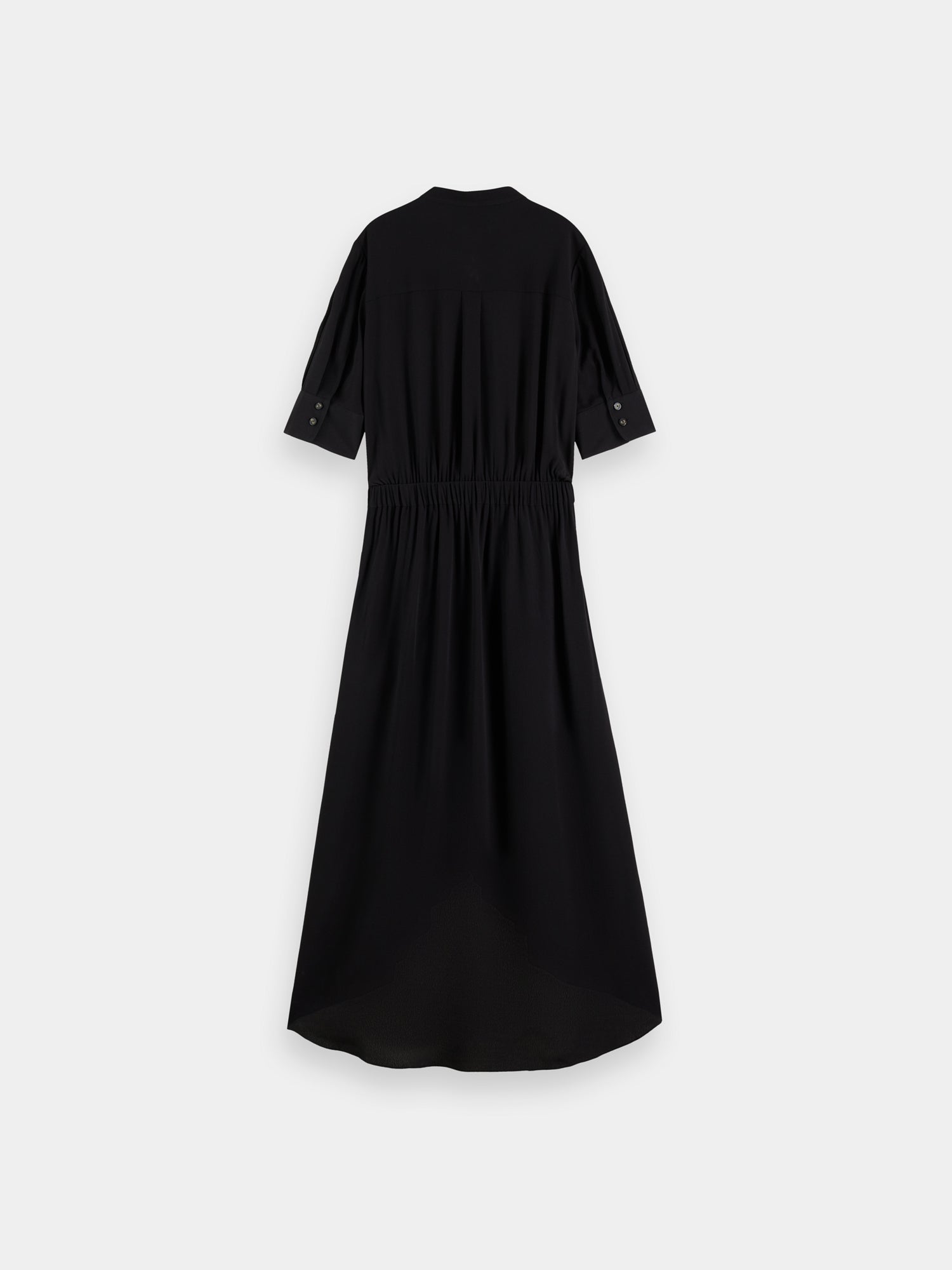 Short sleeved midi dress
