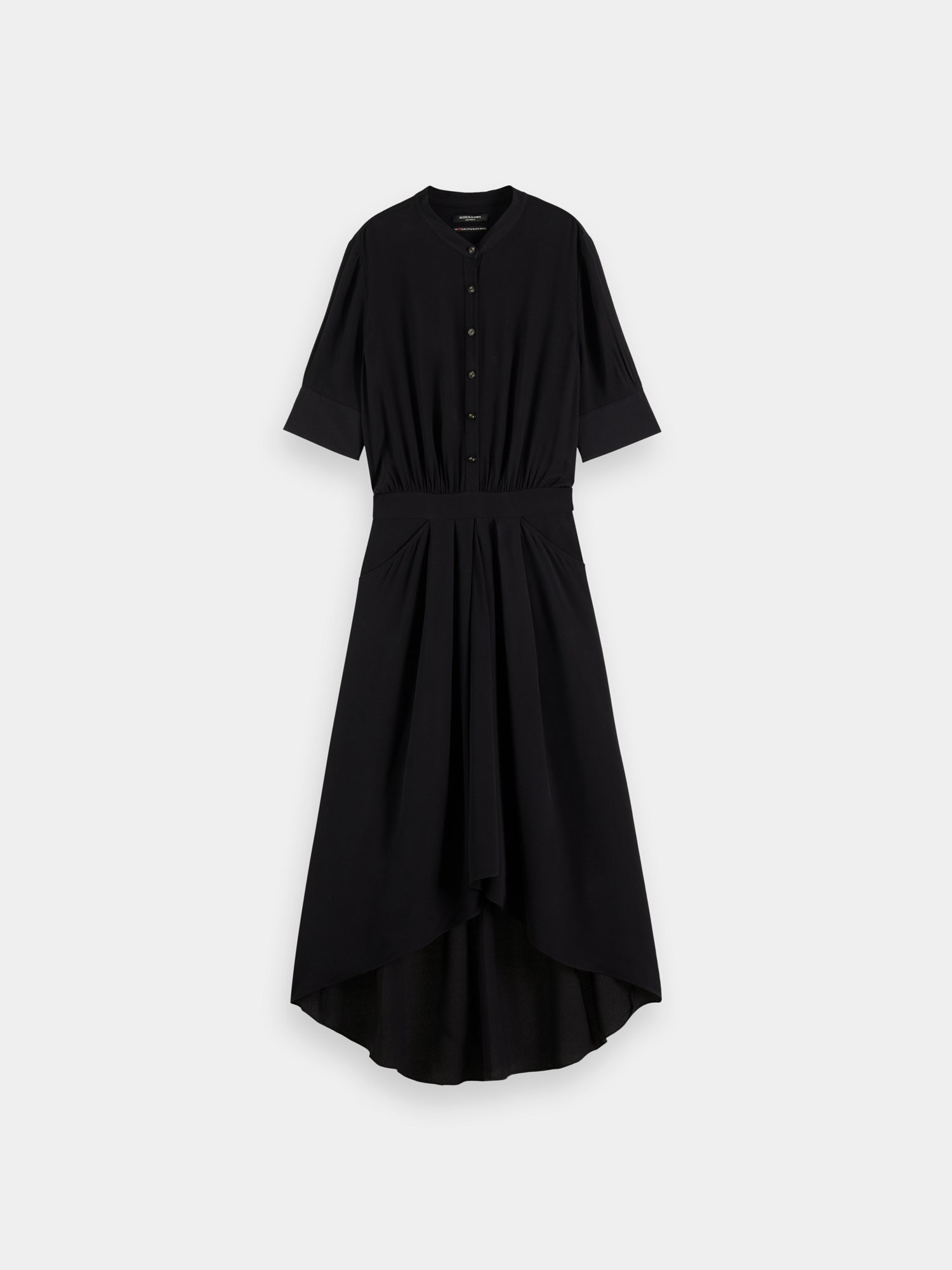 Short sleeved midi dress