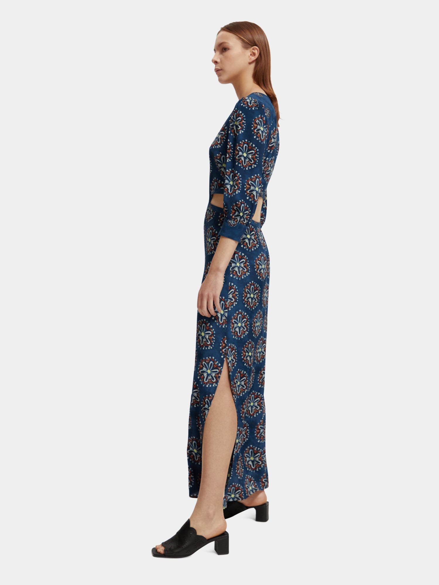 Cut out v-neck maxi dress - Scotch & Soda AU