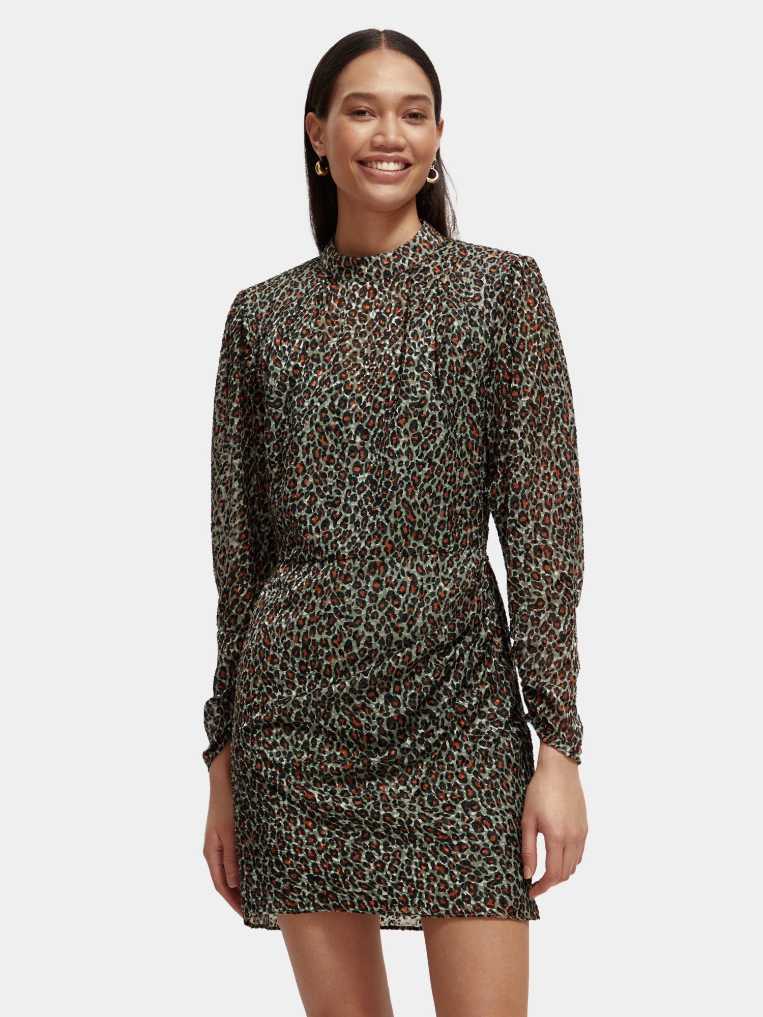 Mock neck mini dress - Scotch & Soda AU