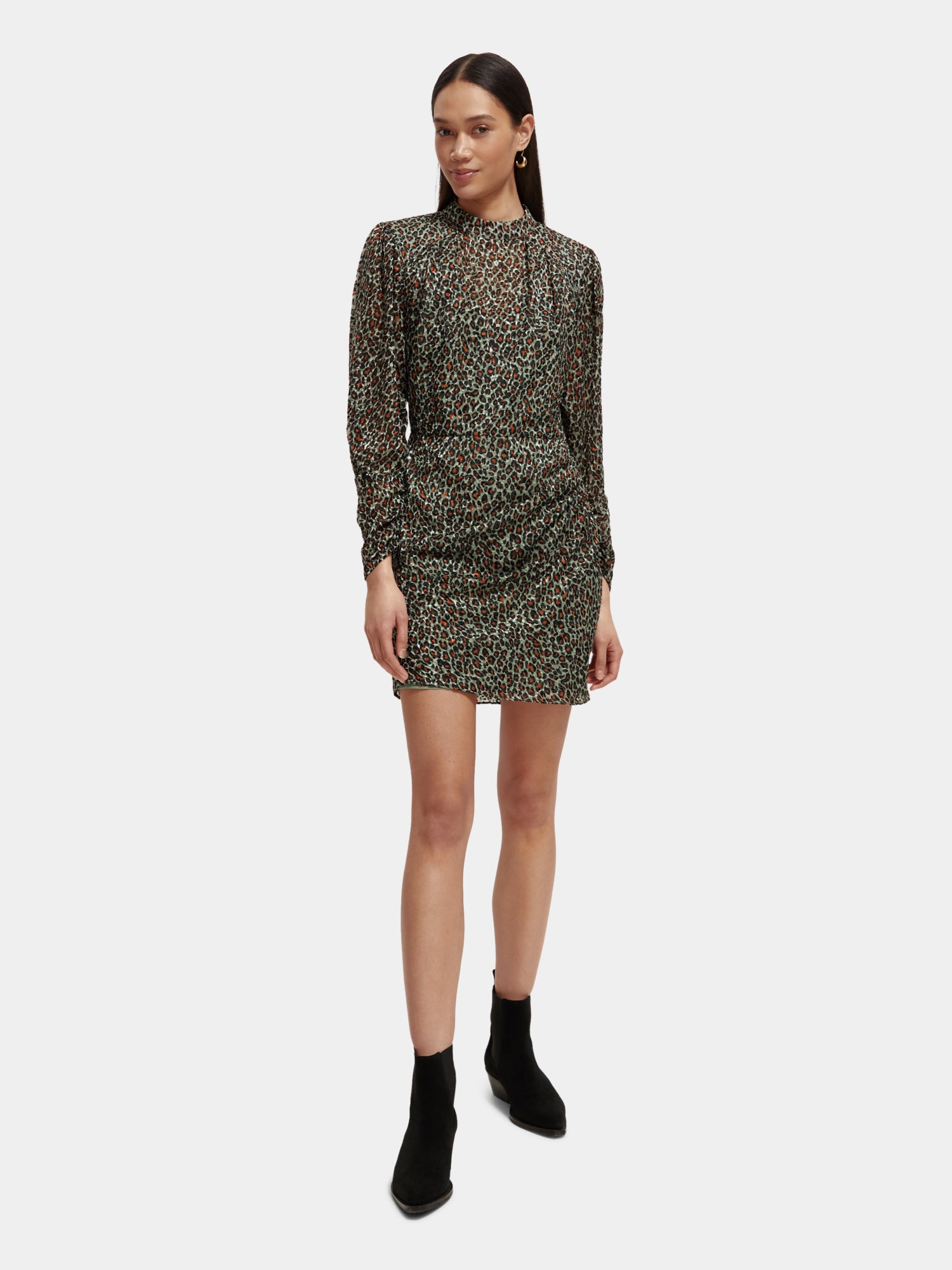 Mock neck mini dress - Scotch & Soda AU