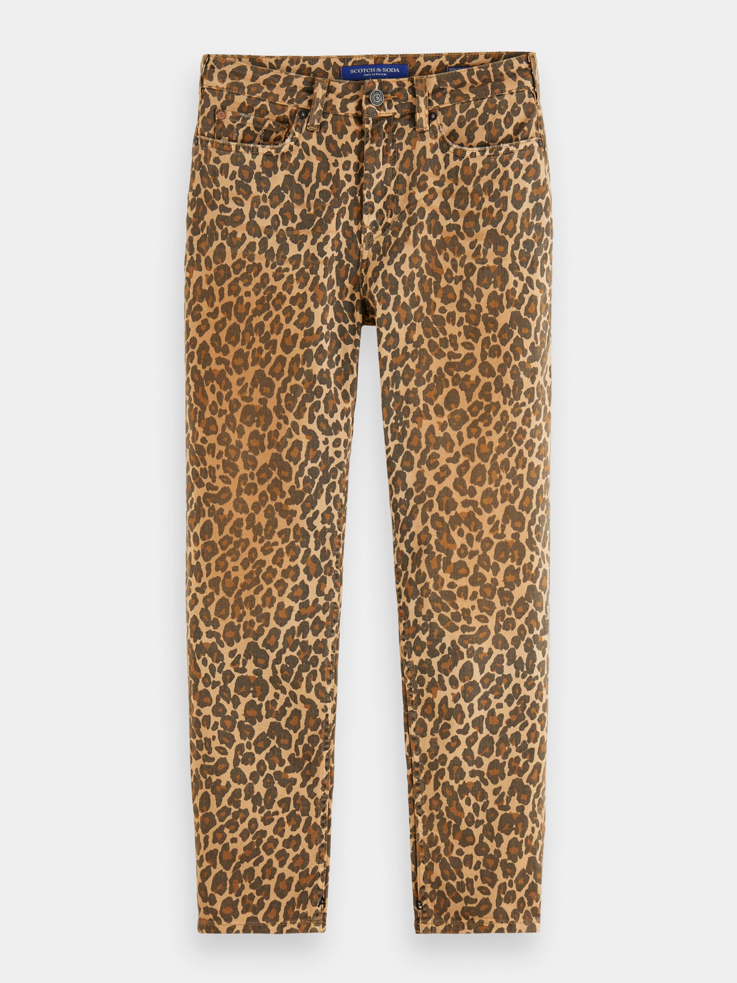 Zara, Jeans, Zara Trf Button Fly Leopard Jeans Size Size 2