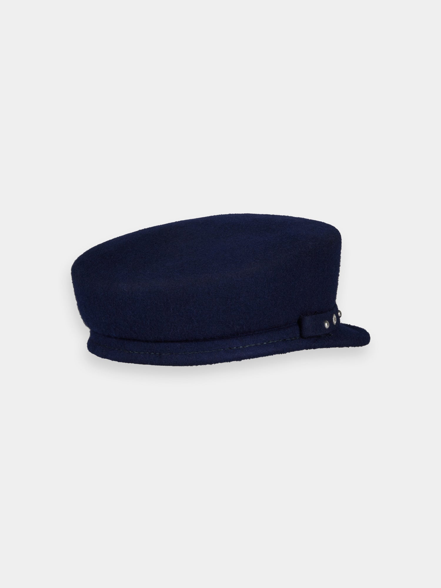 Wool baker boy hat