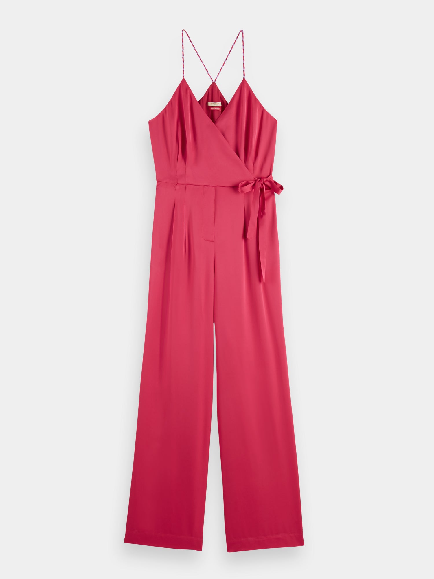 Lightweight v-neck racerback jumpsuit - Scotch & Soda AU