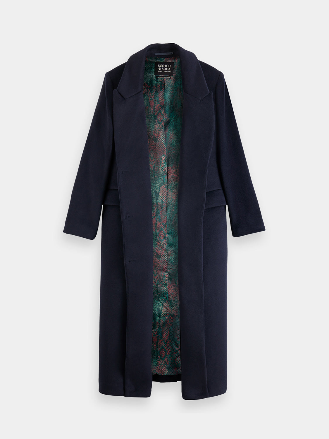 Double-breasted wool coat - Scotch & Soda AU