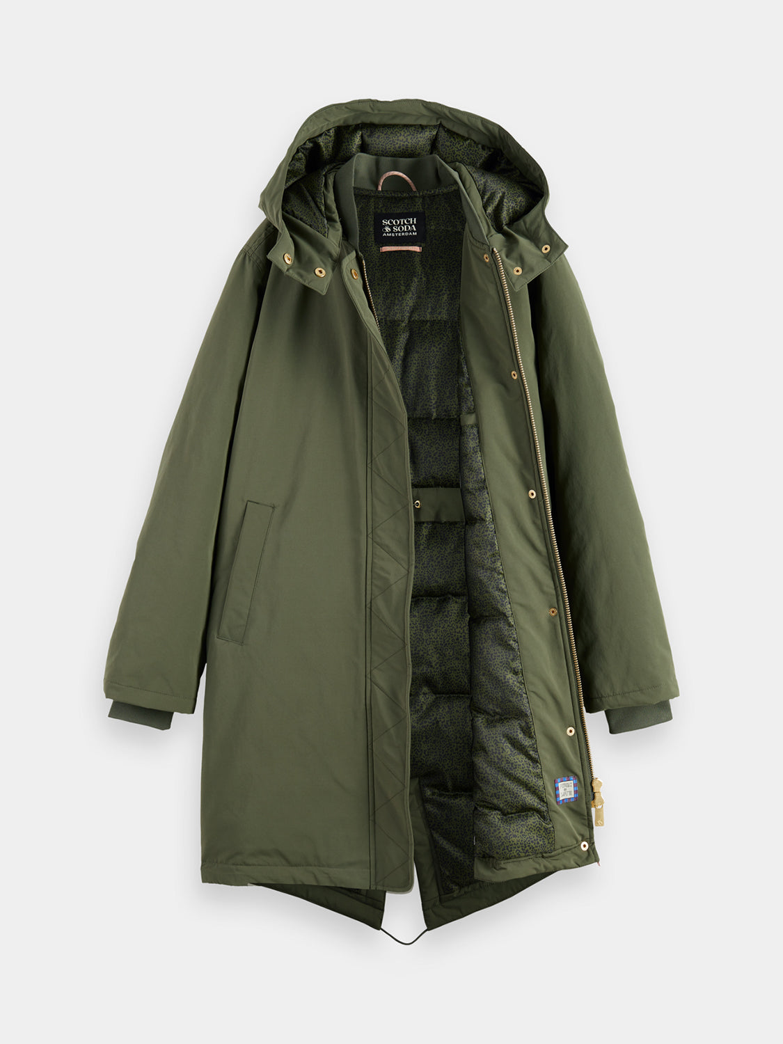 Water-repellent parka - Scotch & Soda AU