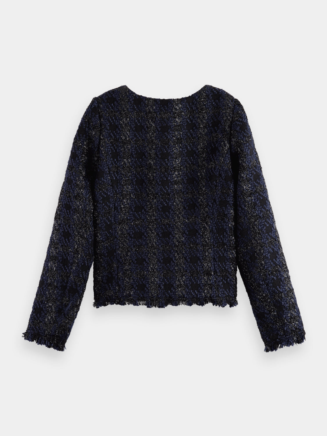 Lurex houndstooth blazer - Scotch & Soda AU