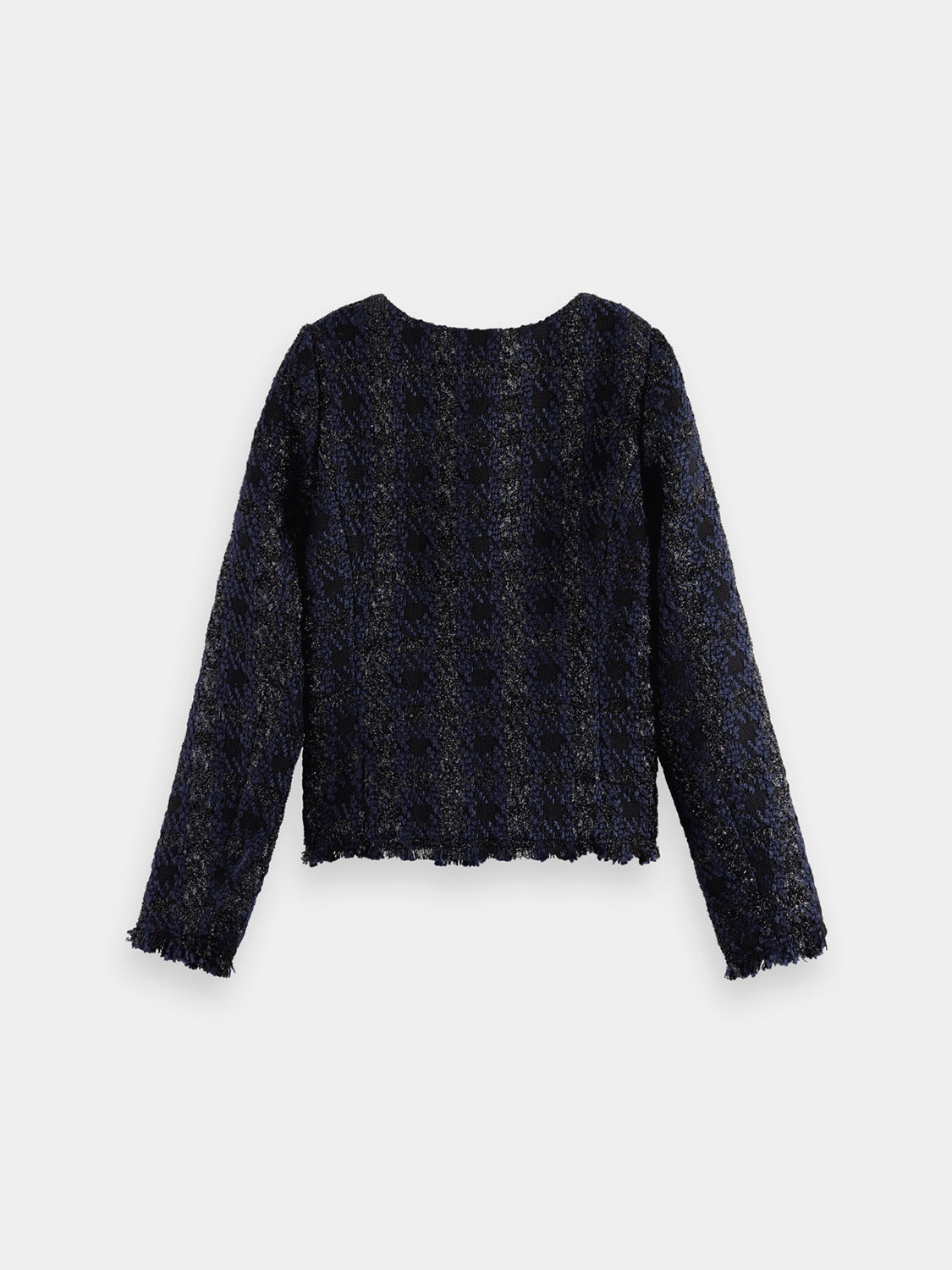 Lurex houndstooth blazer - Scotch & Soda AU