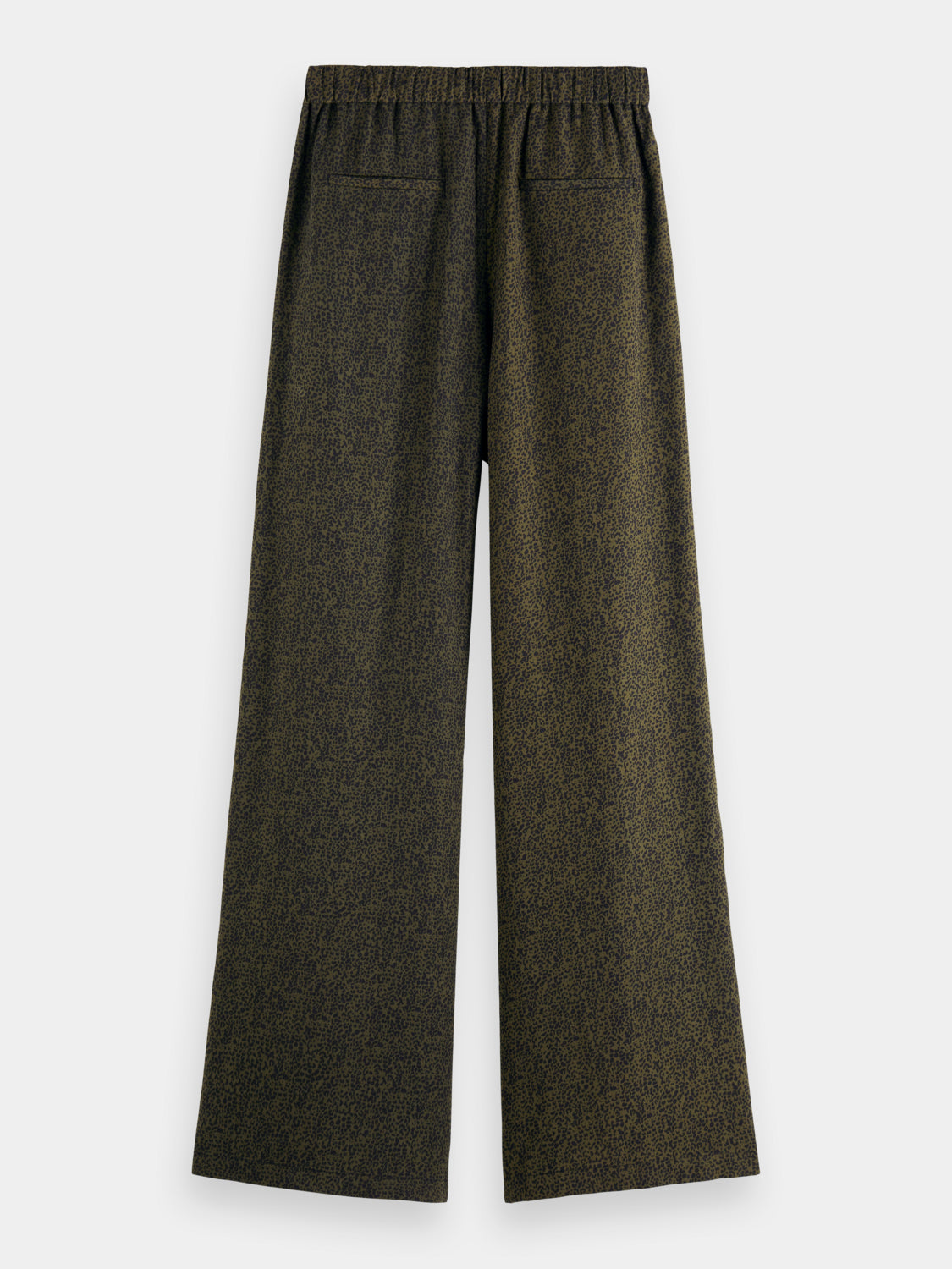 Eleni high-rise wide-leg printed pants - Scotch & Soda AU