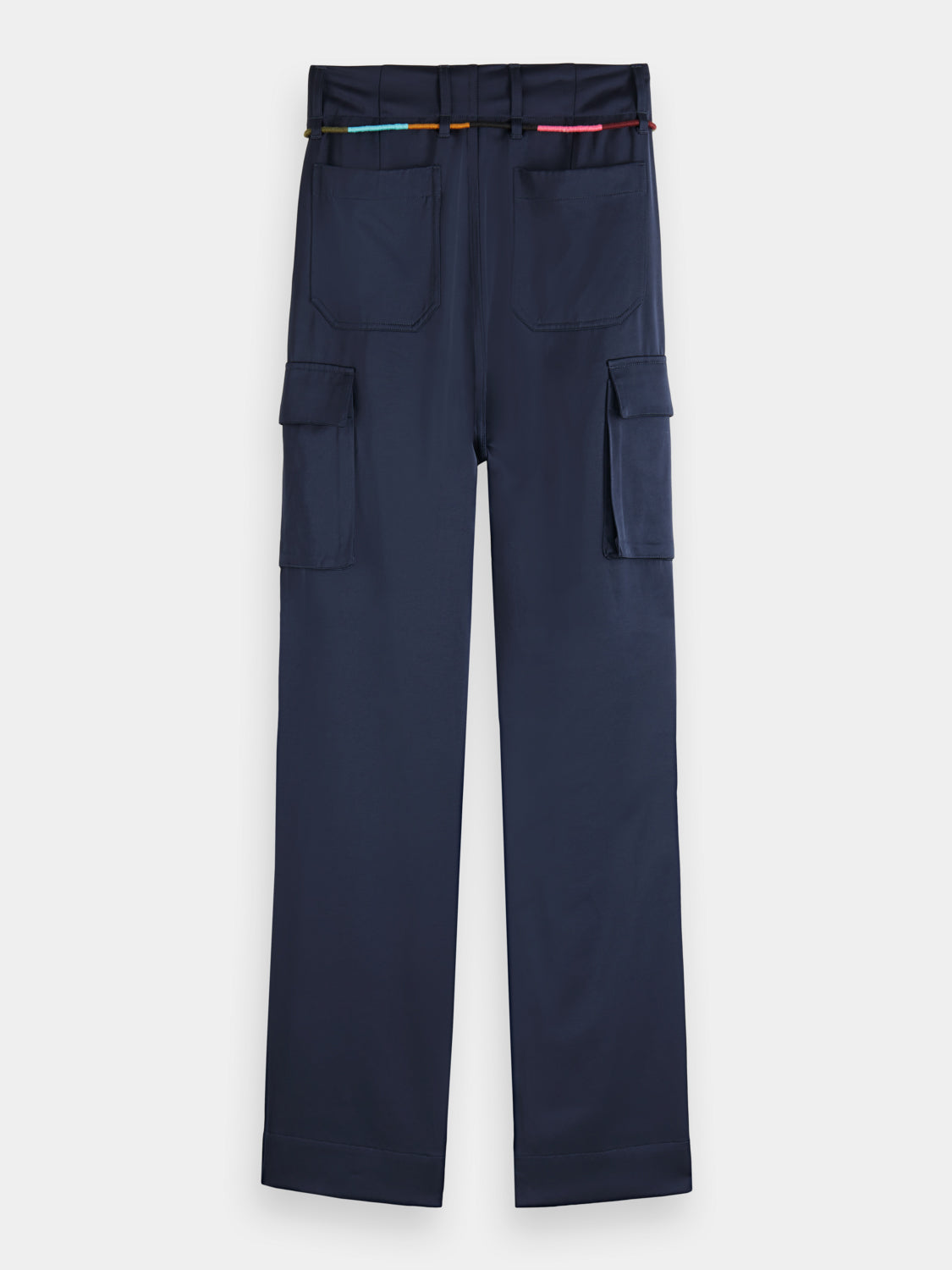 Faye high-rise tapered-leg utility pants - Scotch & Soda AU