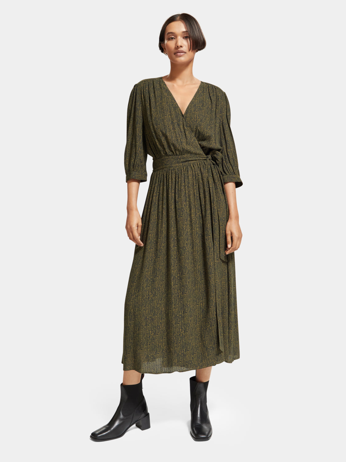 Midi wrap dress - Scotch & Soda AU