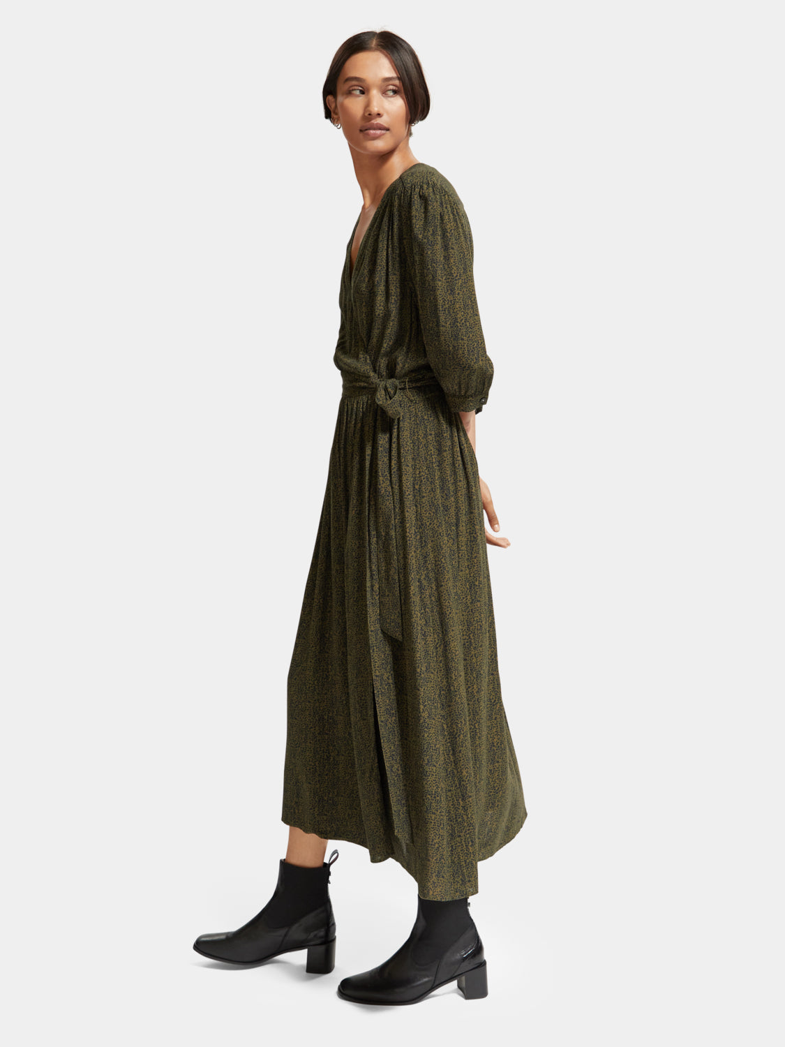 Midi wrap dress - Scotch & Soda AU