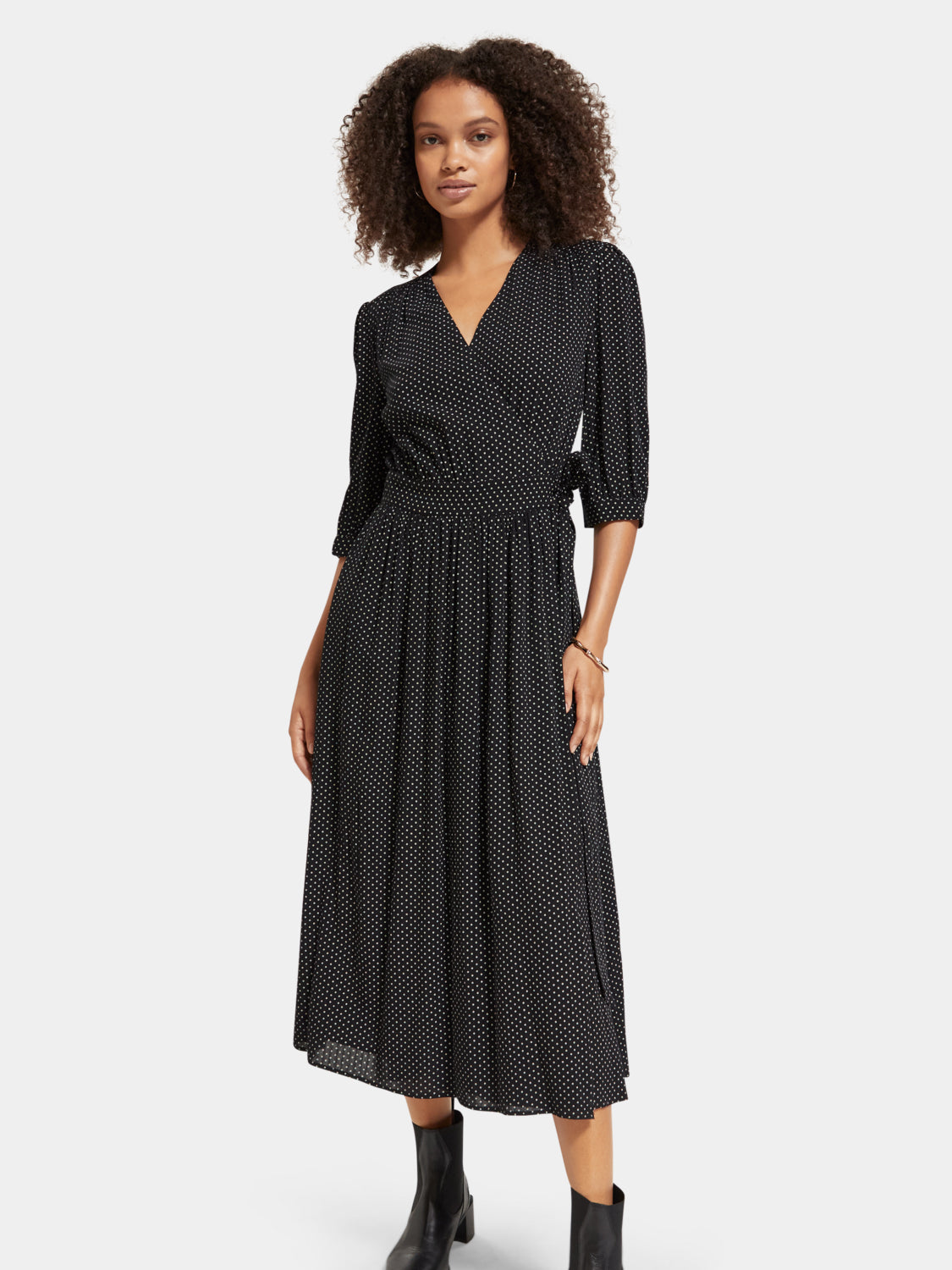 Midi wrap dress - Scotch & Soda AU